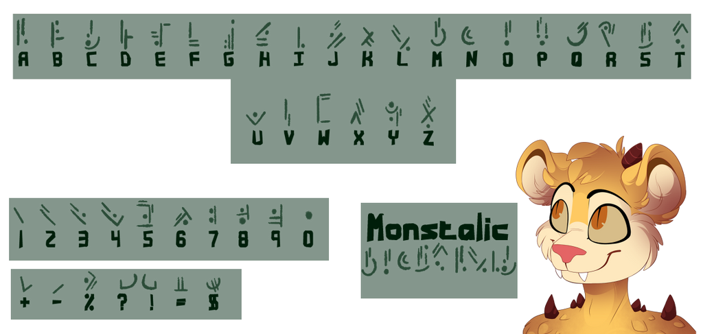 Demon Code Language Language of the Monsters by RMcreeps on DeviantArt
