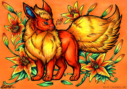 Evolve the Rainbow - Flareon