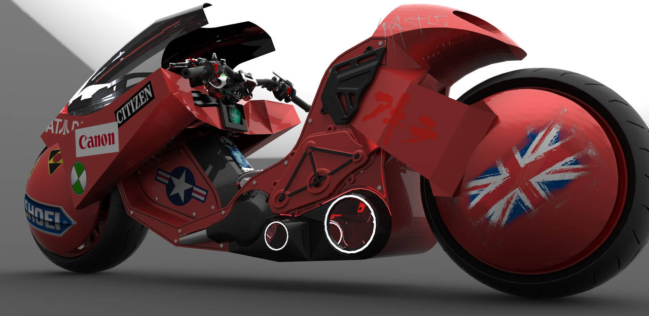 AKIRA BIKE by kastleone on DeviantArt