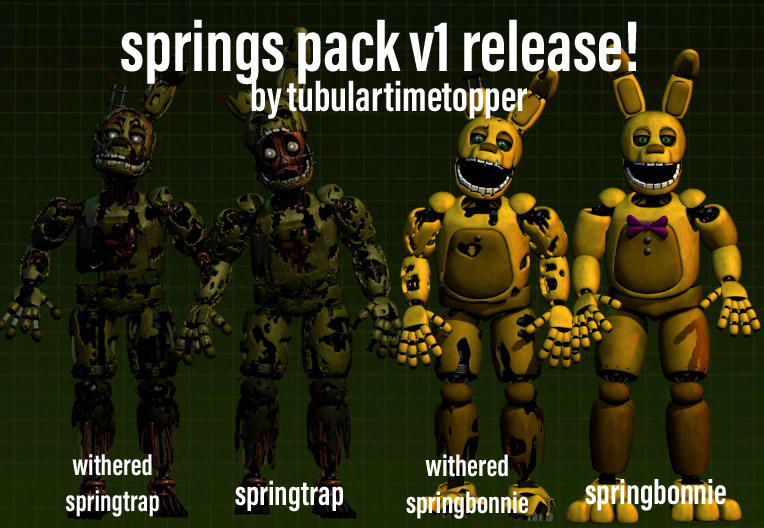 Steam Workshop::Five Nights at Freddy's 3 - Stylized Springtrap