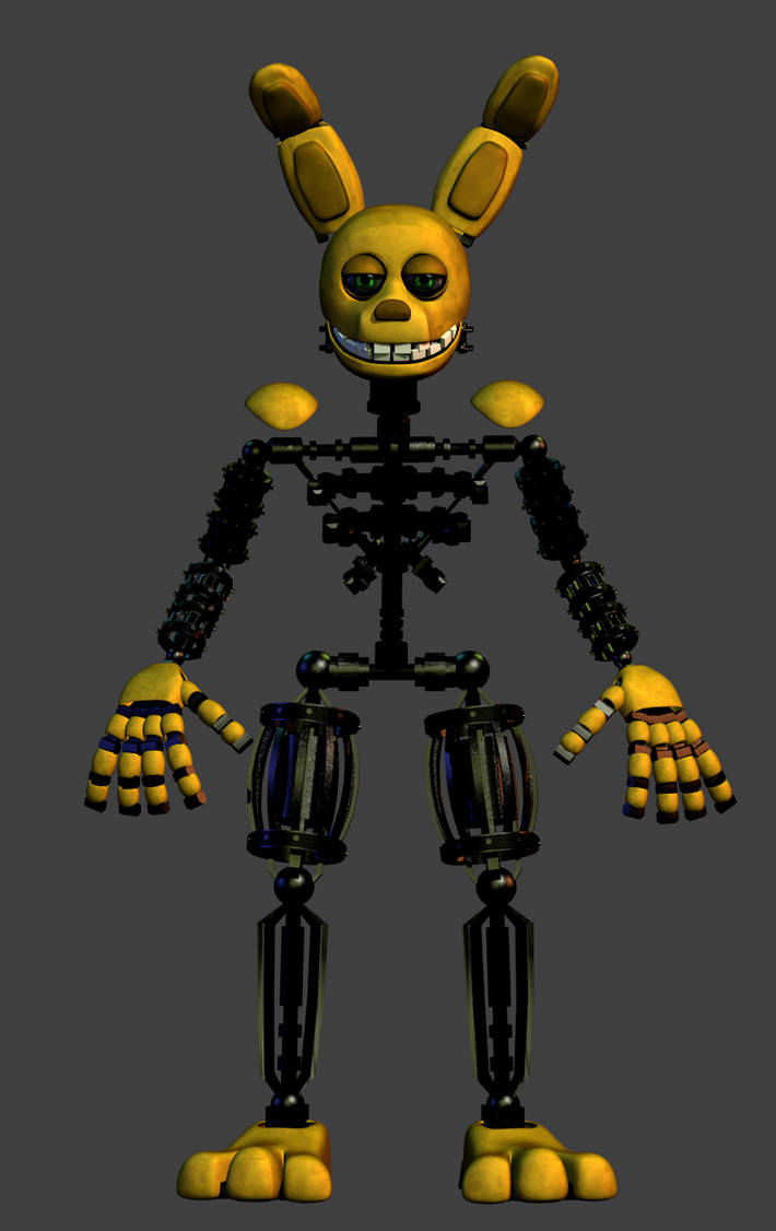 (Fazbear ent./blender)The Springlock Endo by TubularTimeTopper on ...