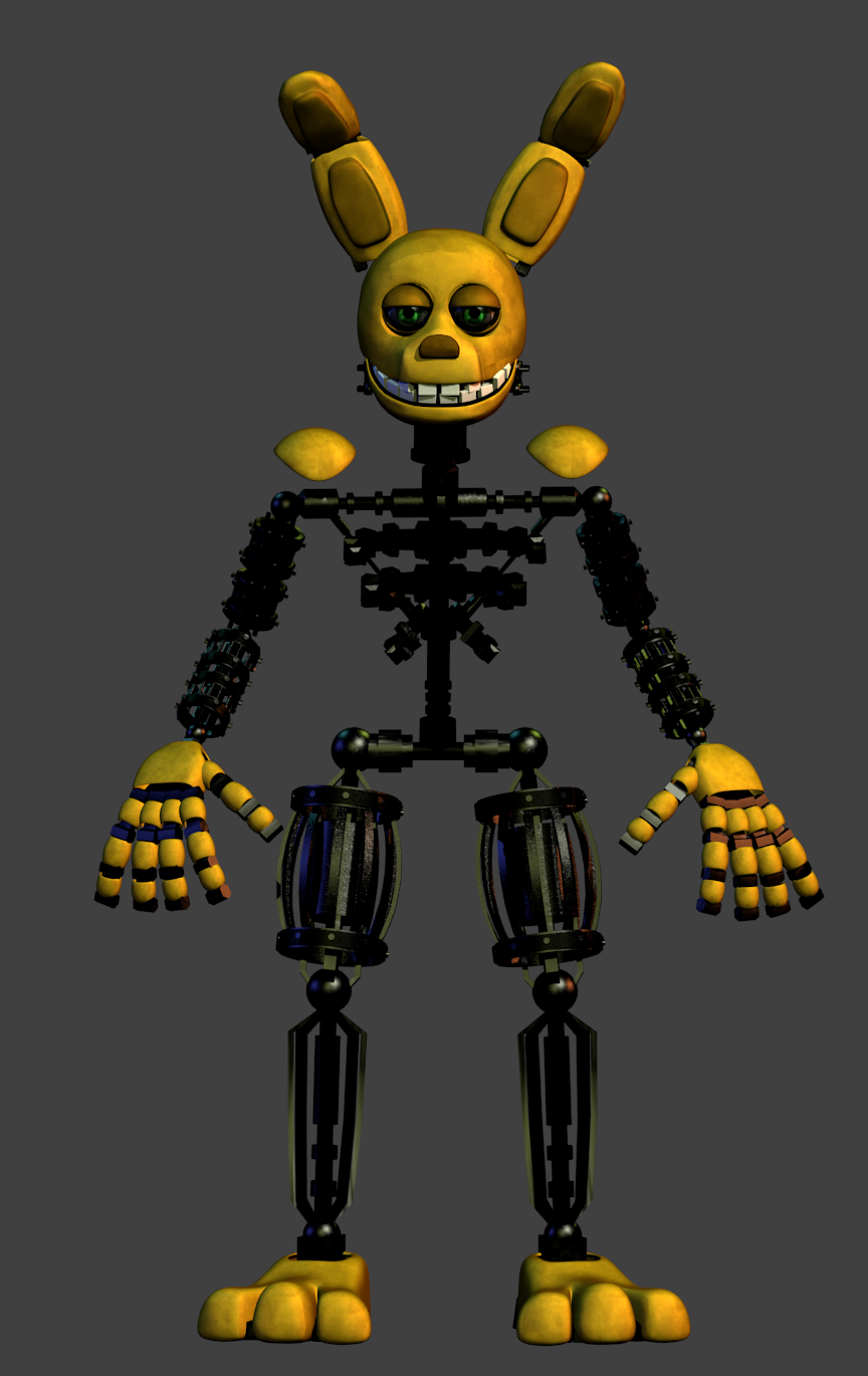 (Fazbear ent./blender)The Springlock Endo by TubularTimeTopper on ...