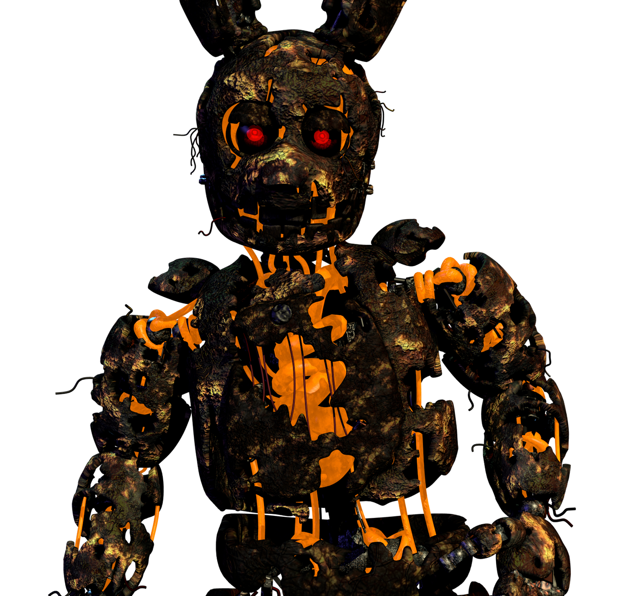 Springtrap Ar Version (Blender/fnaf ar)MY flaming springtrap by TubularTimeTopper on DeviantArt
