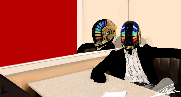 Daft Punk-Iscribble