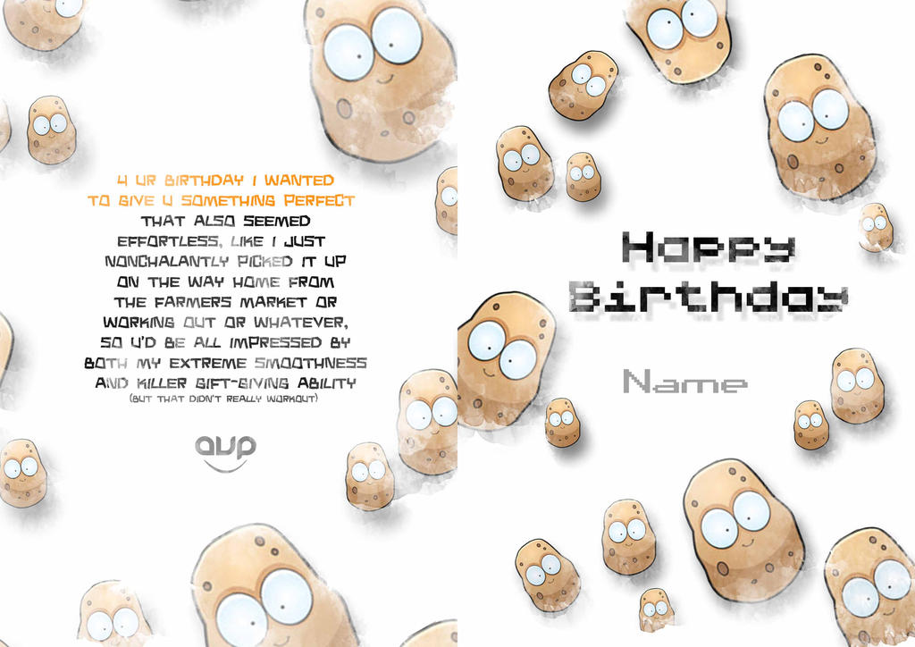 FREE B DAY CARD By TheAVP On DeviantArt
