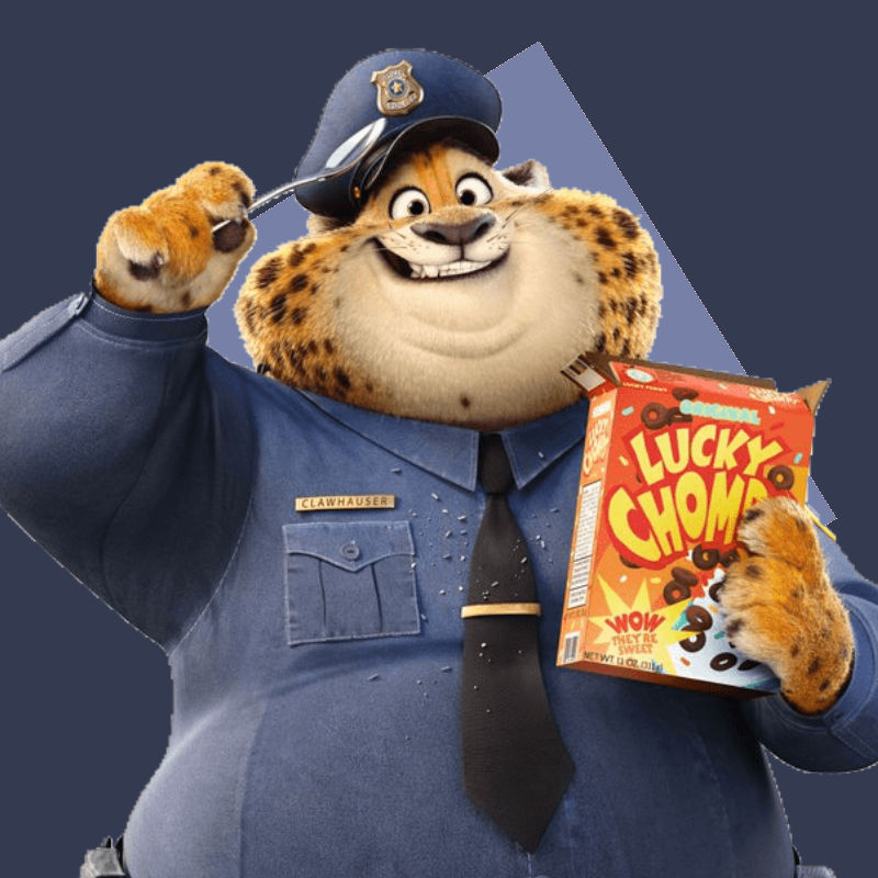 Claw Howzer Clawhauser by SkyCyanPlayer8002 on DeviantArt