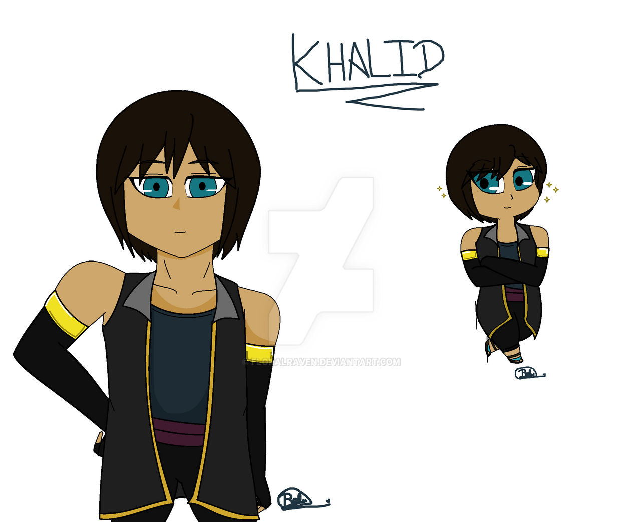 Khalid Rp Khalid Redesign by FloralRaven on DeviantArt