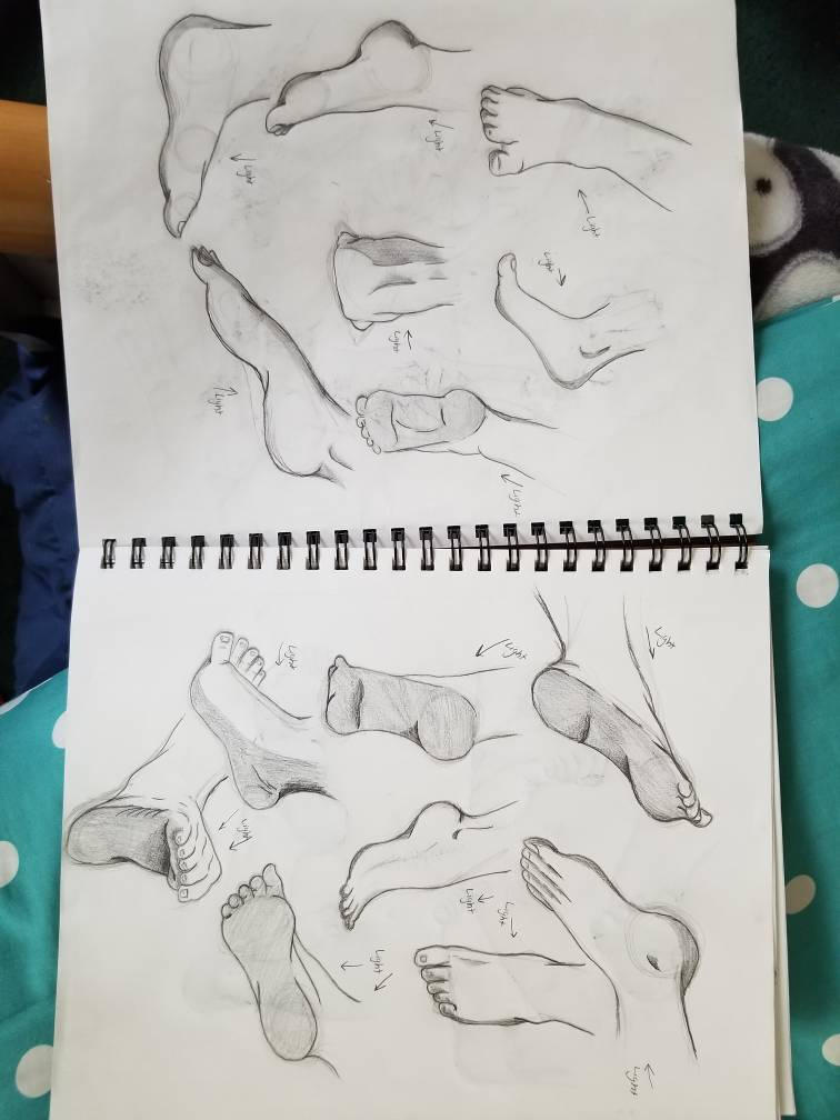 Deviantart Counting Toes More Feet by emilysanders14 on DeviantArt