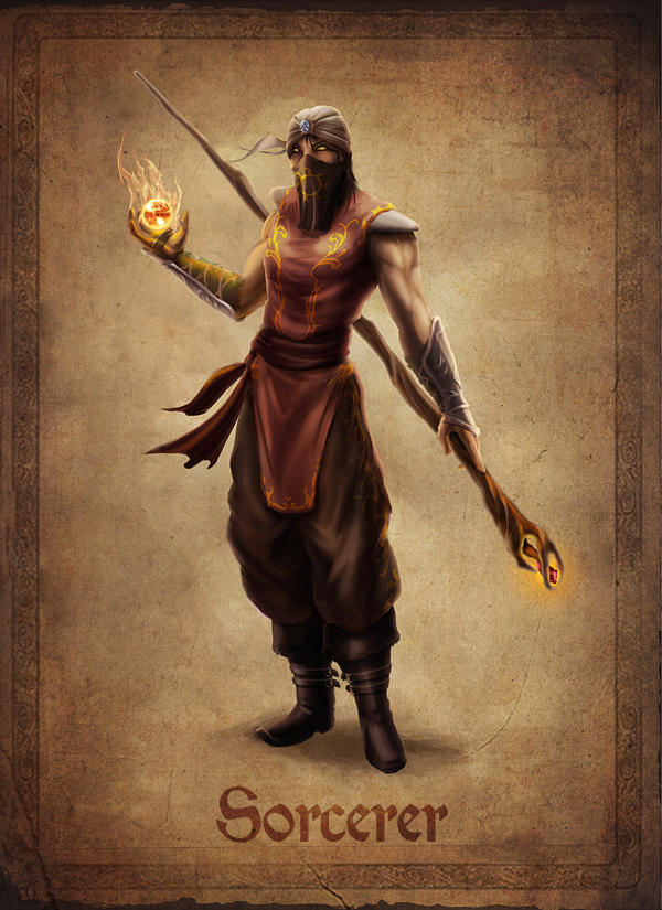 Sorcerer Concept by NinjArt1st on DeviantArt