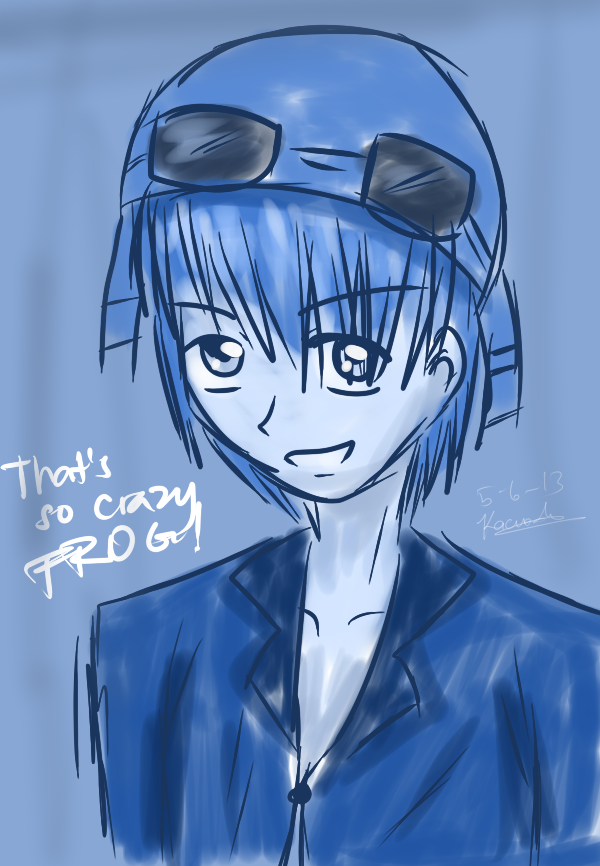 Crazy Frog Gijinka (Human Version) by kazaki03 on DeviantArt Crazy Frog Gijinka (Human Version) by kazaki03 on DeviantArt