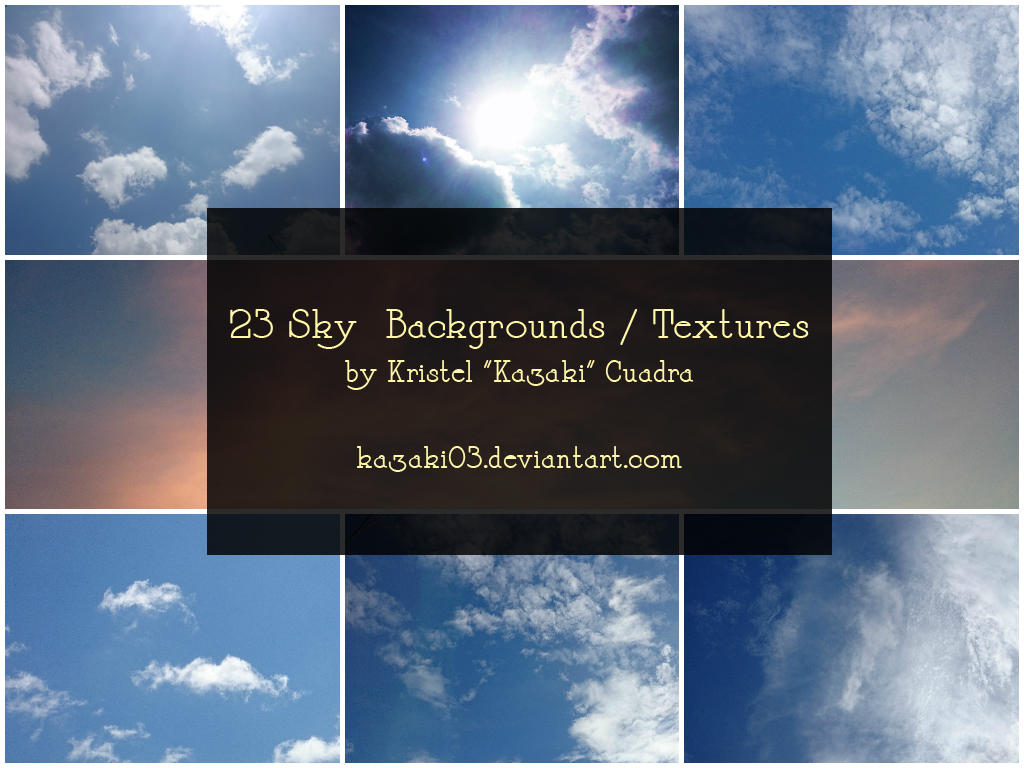 23 sky backgrounds by kazaki03 on DeviantArt