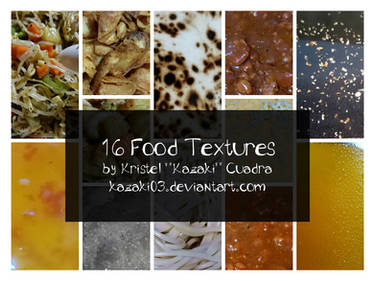 16 Food Textures