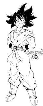Goku Dragon Ball Z (Own Style) -by Hazard65-