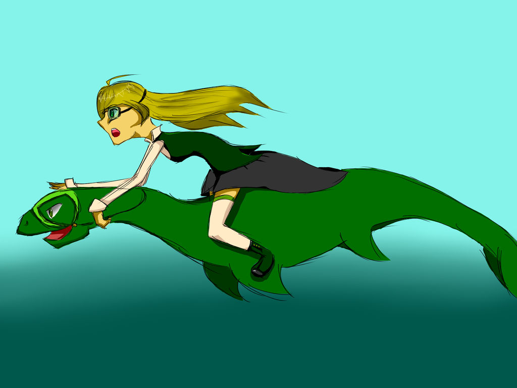 Walk Serpent Riding Serpent Rider by buggiedude2340 on DeviantArt