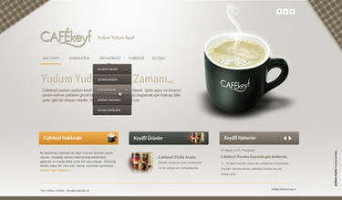 Cafekeyf Website Design