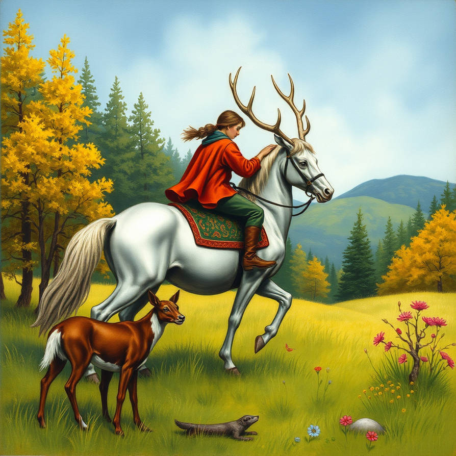 Bulgarian folk tales- The boy turned his back on t