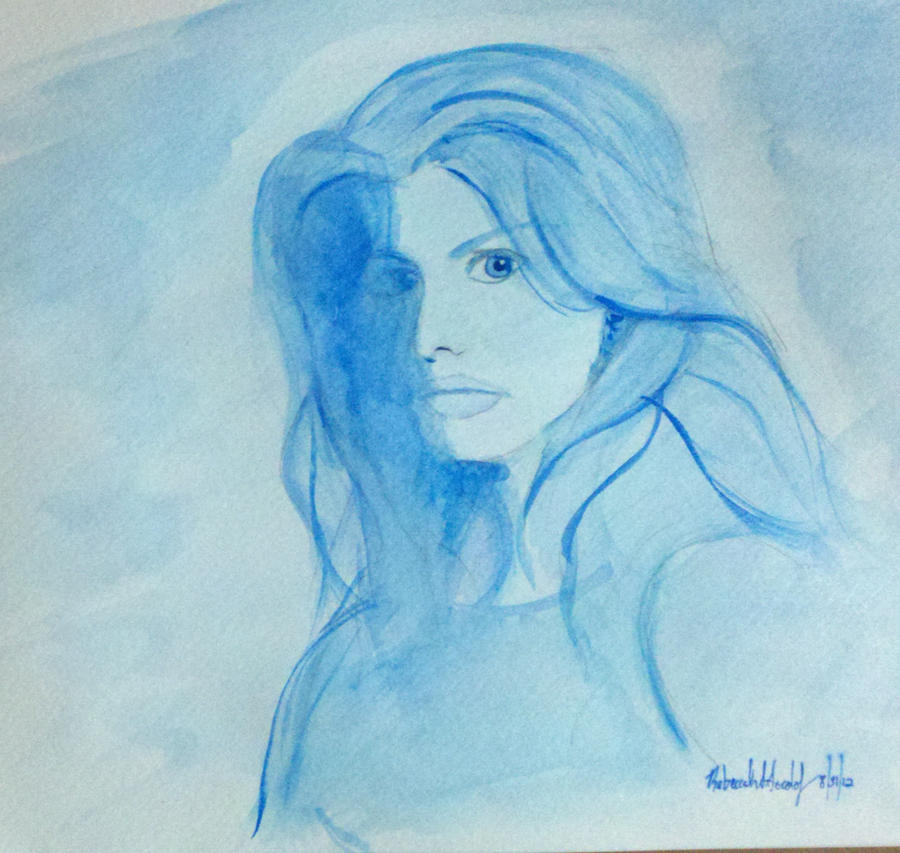 Kate Moreau in Blue