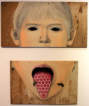 Of Milk  Honey (Diptych)