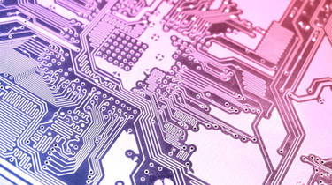 Techno Circuit Board Wallpaper