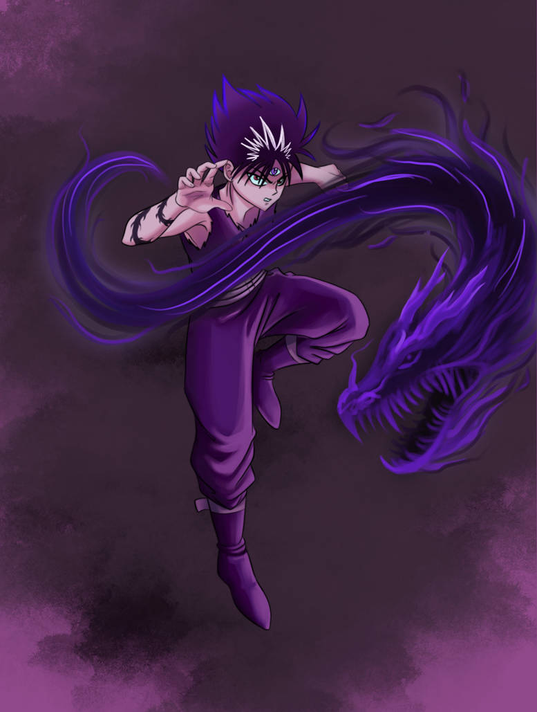 Hiei Dragon of the Darkness Flame by QueenieJackal on DeviantArt