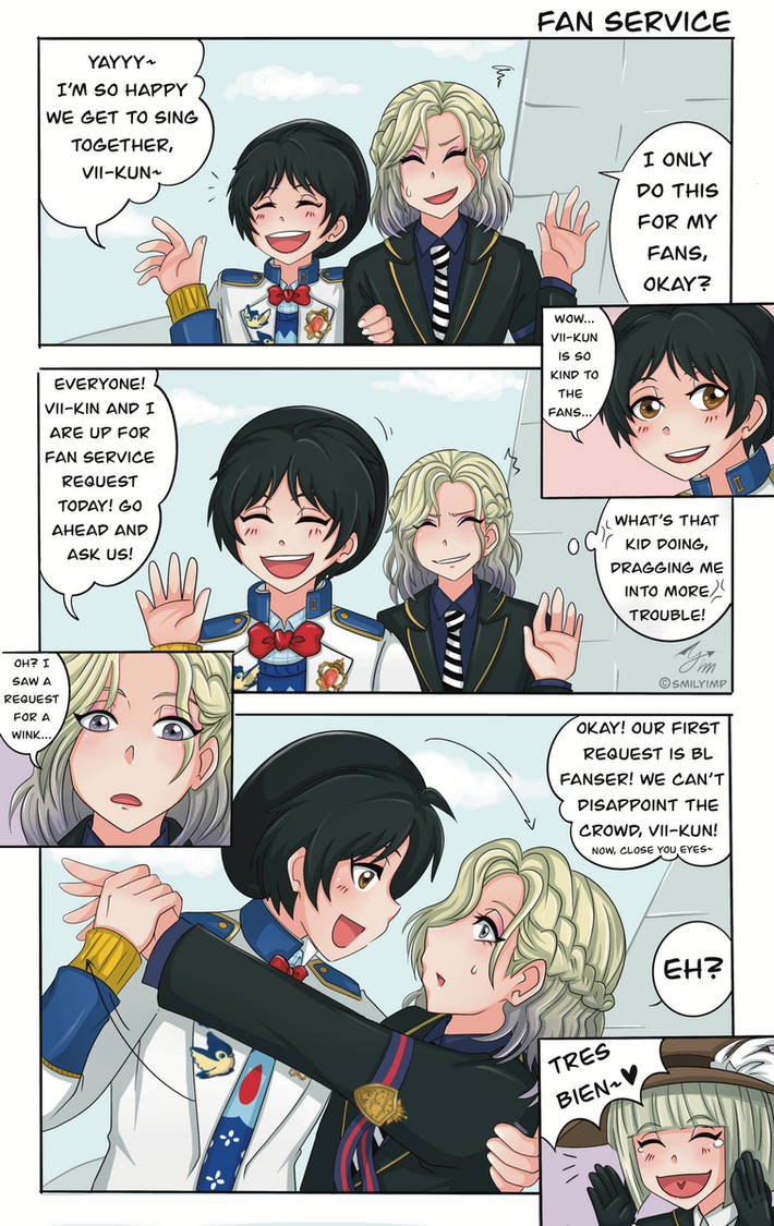 Fan Service by smilyimp on DeviantArt