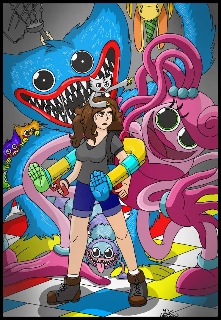 Poppy playtime adventure with my OC. by AmoraTano on DeviantArt