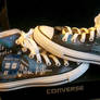 Dr Who Shoes - Signed by River Song