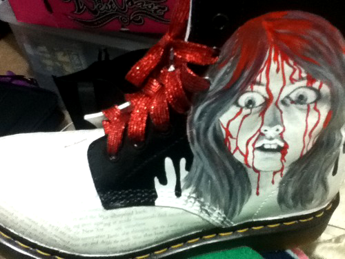 Stephen King Doc Martens - Carrie