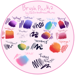 Brush Pack 2 (Firealpaca/Medibang)