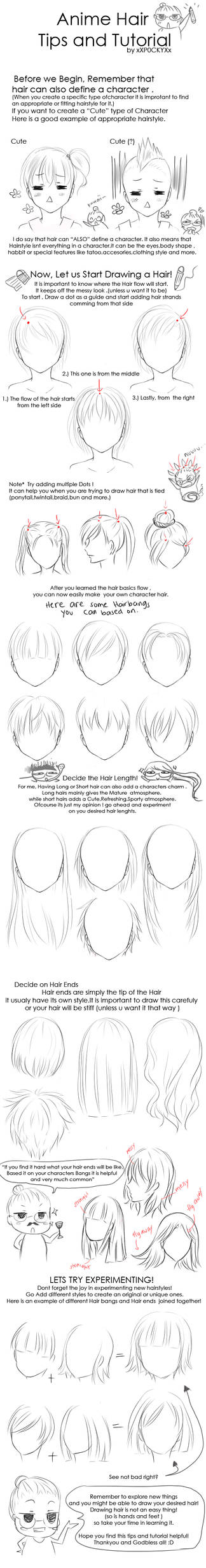 Anime hair brushes 2 by OrexChan on DeviantArt