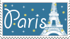 Paris stamp by Mel-Rosey