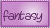 Purple Fantasy stamp
