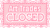 Art Trades closed Stamp