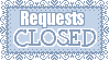 Request Closed Button Closed
