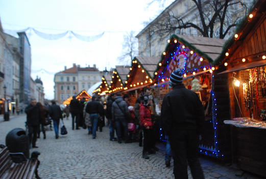 Cozy Lviv in winter