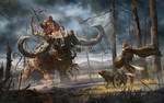 Stonehorn Beastrider - Paladin (First Encounter) by Krasgar