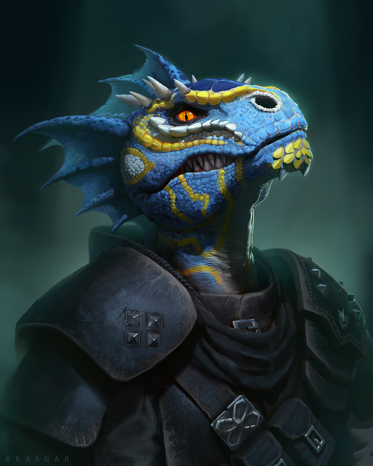 Argonian Ranger Argonian by Krasgar on DeviantArt
