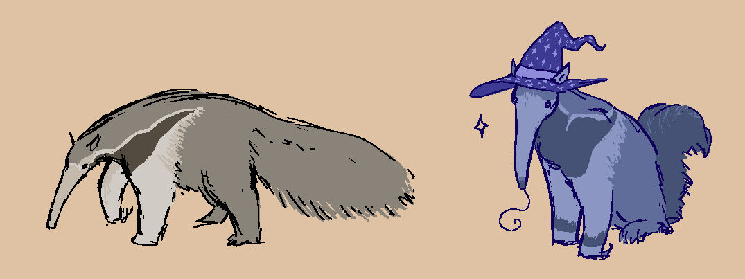 Dhx Frog Anteater practice :) by PhosphorFrog on DeviantArt