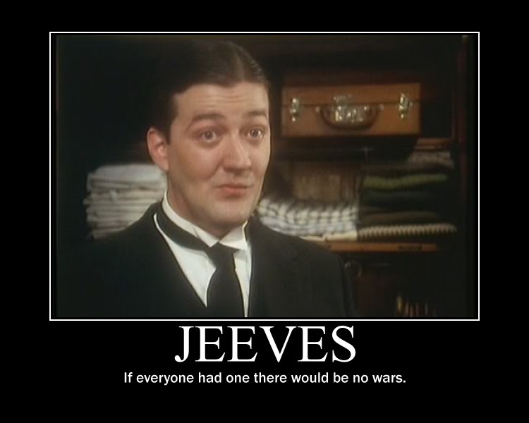 Jeeves motivational poster