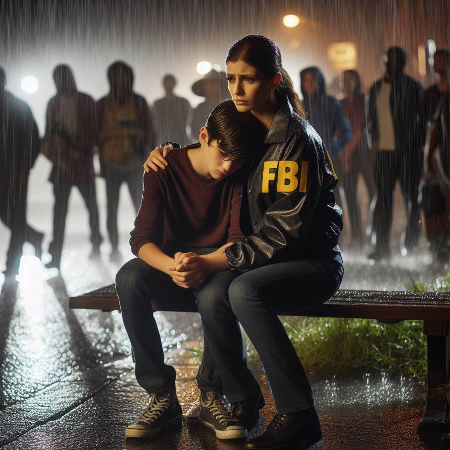 Deviantart Fbi Agent FBI Agent comforts Teenager in gang 's estate by Writer-40 on DeviantArt