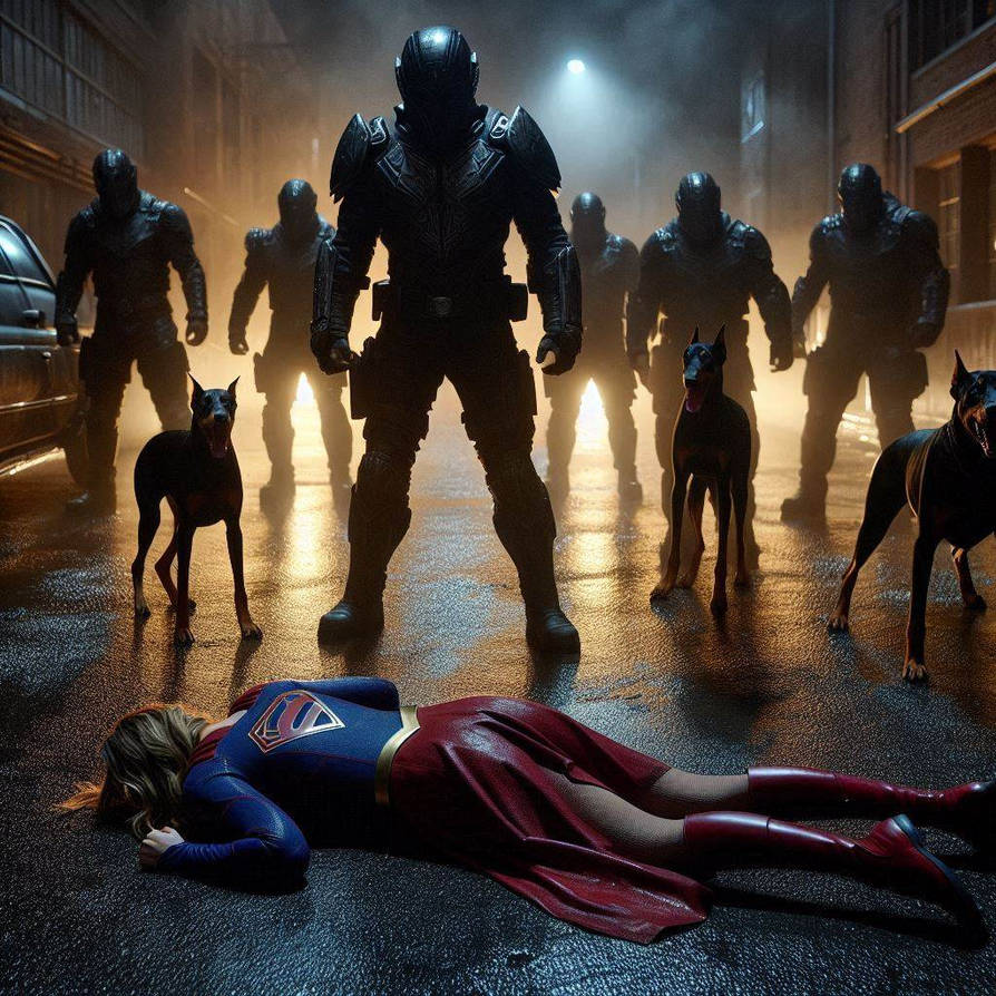 Peril Defeated Supergirl defeated by Writer-40 on DeviantArt