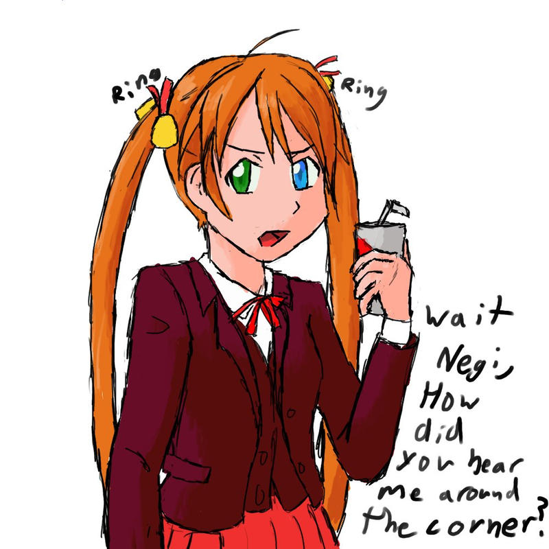 Negima Deviantart Negima - Asuna by zerothe3rd on DeviantArt