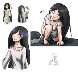 Sadako Drawings 2020