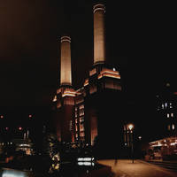 Battersea at night