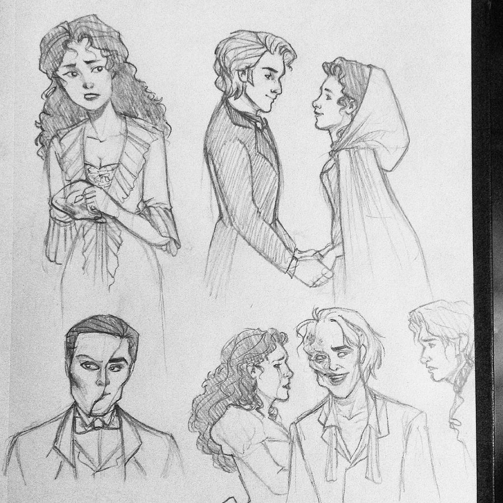 The Phantom of the Opera Sketchpage