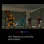 RED VS BLUE POSTER XD