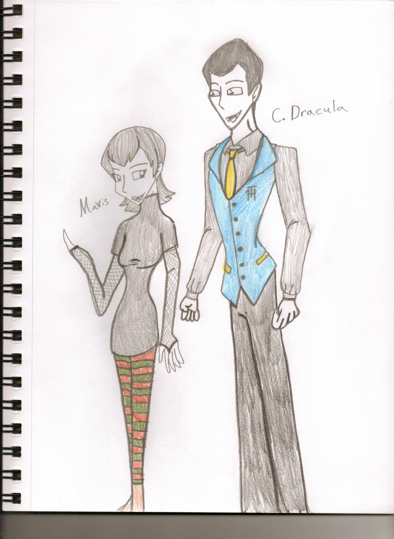 Hotel Transylvania Mavis and her dad
