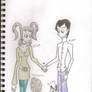 Frankenweenie Victor x Elsa and Persephone x Spark