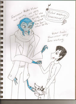 Victor meeting Francoeur