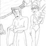 Kogoro and Eri enjoying a moment